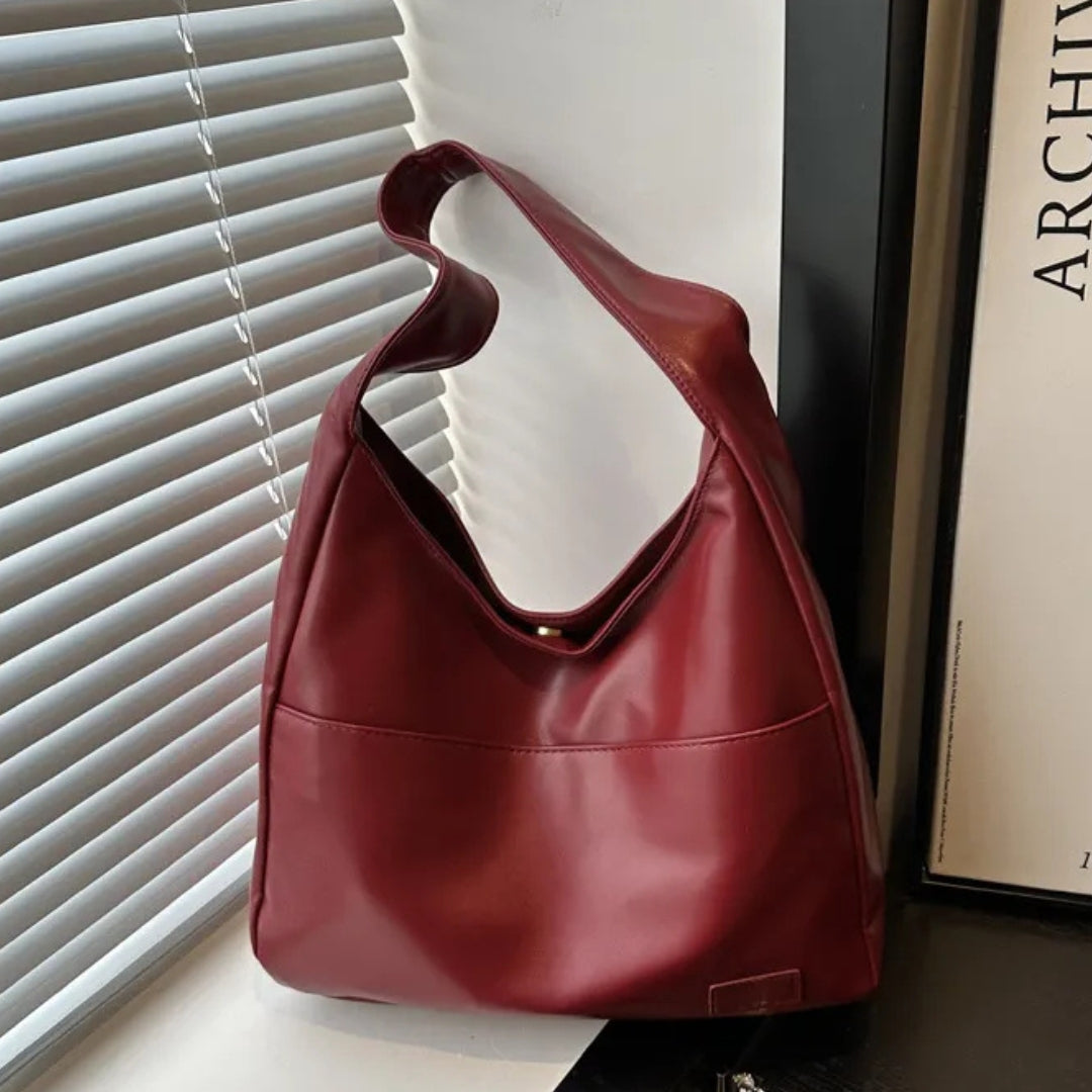 Vintage Hobo Bag for Women ⎜ Spacious Shoulder Bag Made From Pu Leather