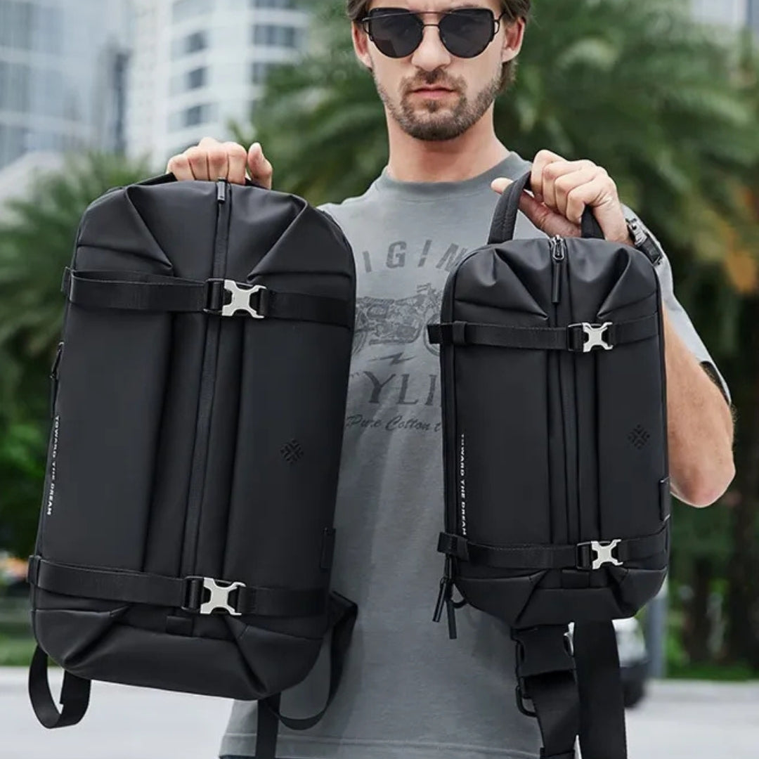 Shoulder Bag for Men ⎜ Water - Repellent Crossbody Bag Made of Oxford Fabric with Adjustable Carrying System