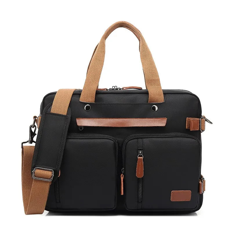Multifunctional Shoulder Bag for Men ⎜ Robust Bag with Compartments and Adjustable Shoulder Strap