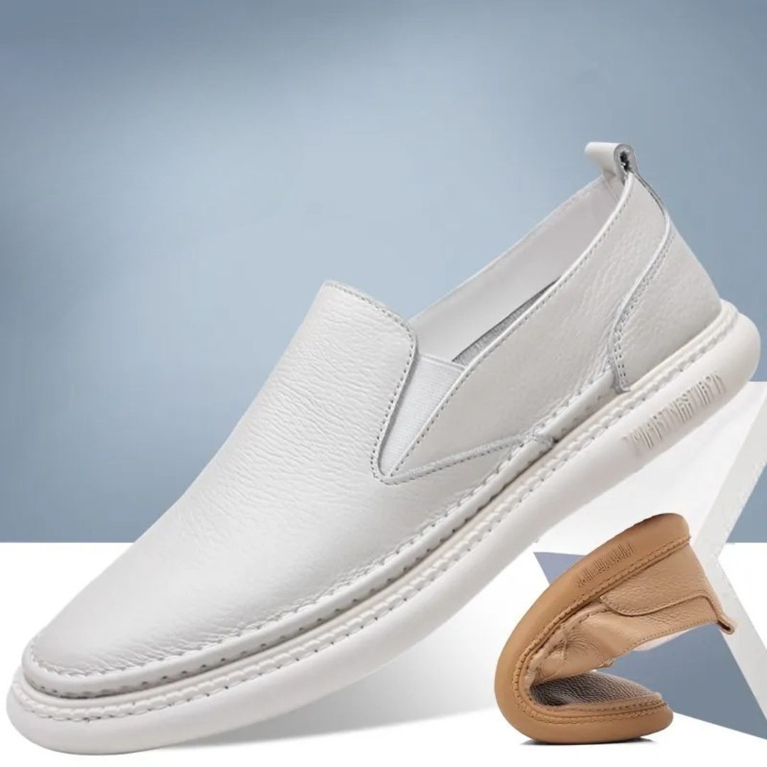Men's Slip - on Shoes ⎜ Comfortable Leather Shoes in a Modern Design for Everyday Wear
