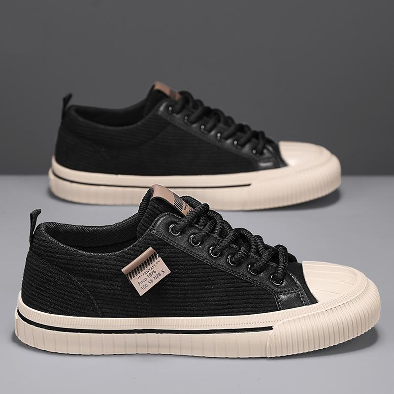 Men's Trainers ⎜ Comfortable Low - Top Shoes Made From Corduroy for a Casual Leisure Look