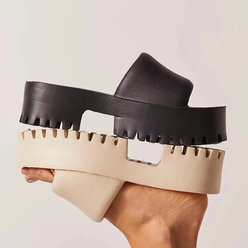 Platform Loafers for Women ⎜ Comfortable High Heels with Eva Sole for Stylish Comfort