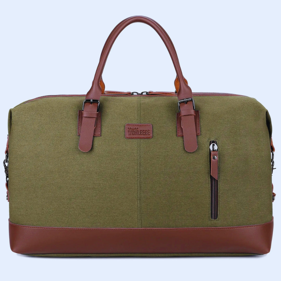 Travel Bag for Men ⎜ Robust Canvas Bag with Large Capacity for Sports and Outdoor Use