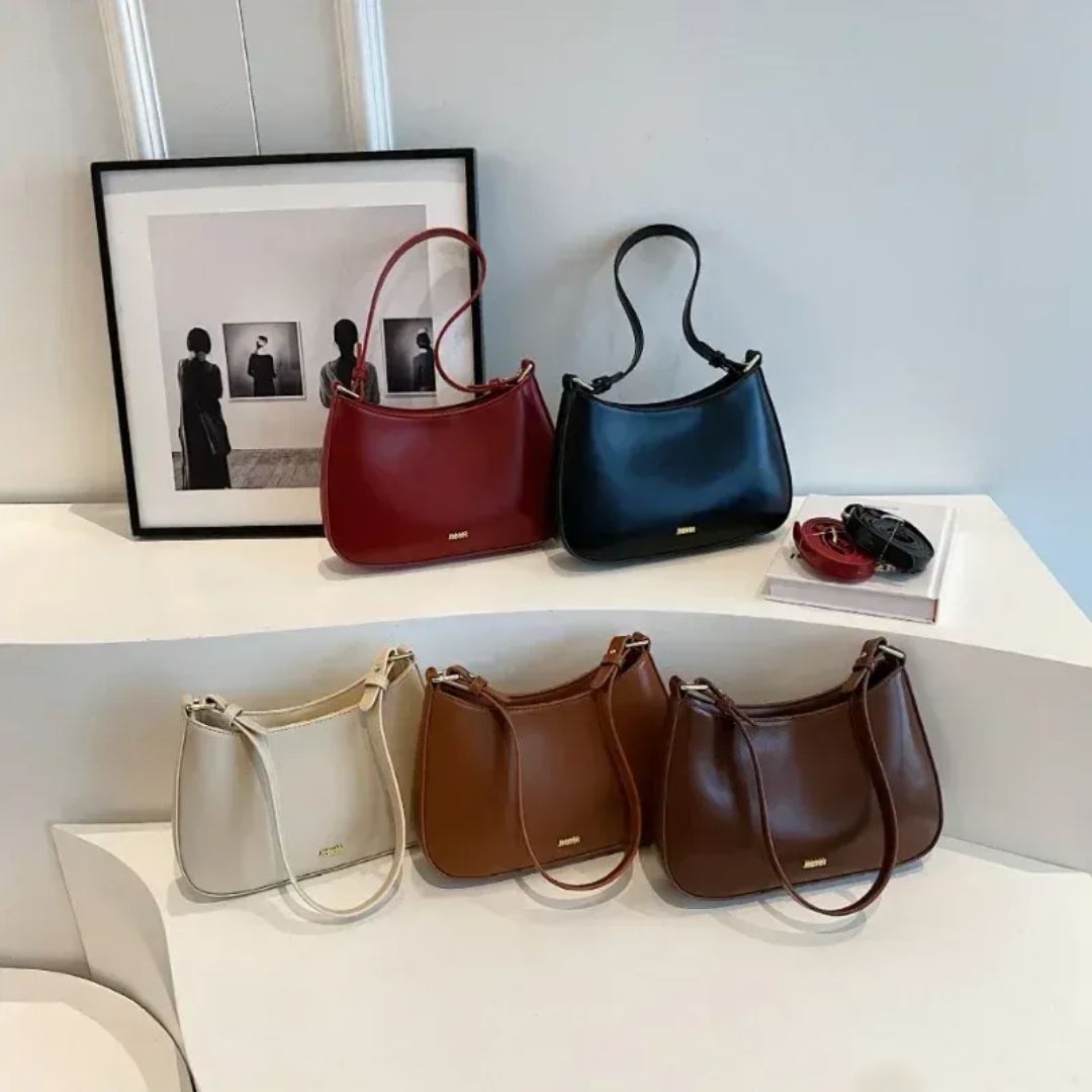 Fashionable Shoulder Bag for Women ⎜ Elegant Shoulder Bag Made From High - Quality Leather with a Practical Shape
