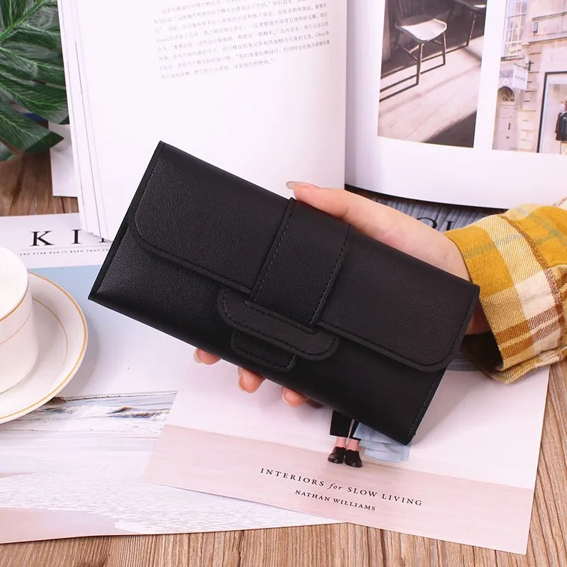 Women's Wallet in Long Format ⎜ Tri - Fold Clutch with Large Capacity for Cards and Notes