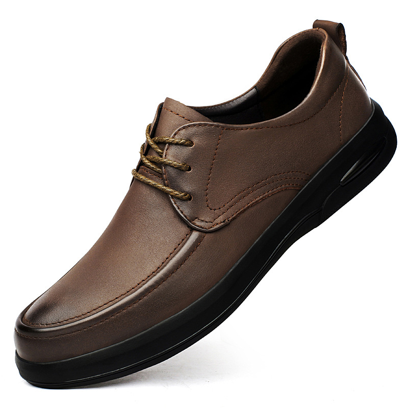 Men's Leather Shoes ⎜ Comfortable Lace - Up Shoes in a Business Design with a Soft Sole for Everyday Wear