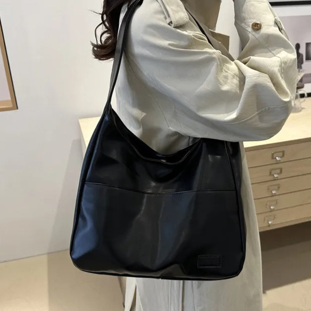 Vintage Hobo Bag for Women ⎜ Spacious Shoulder Bag Made From Pu Leather