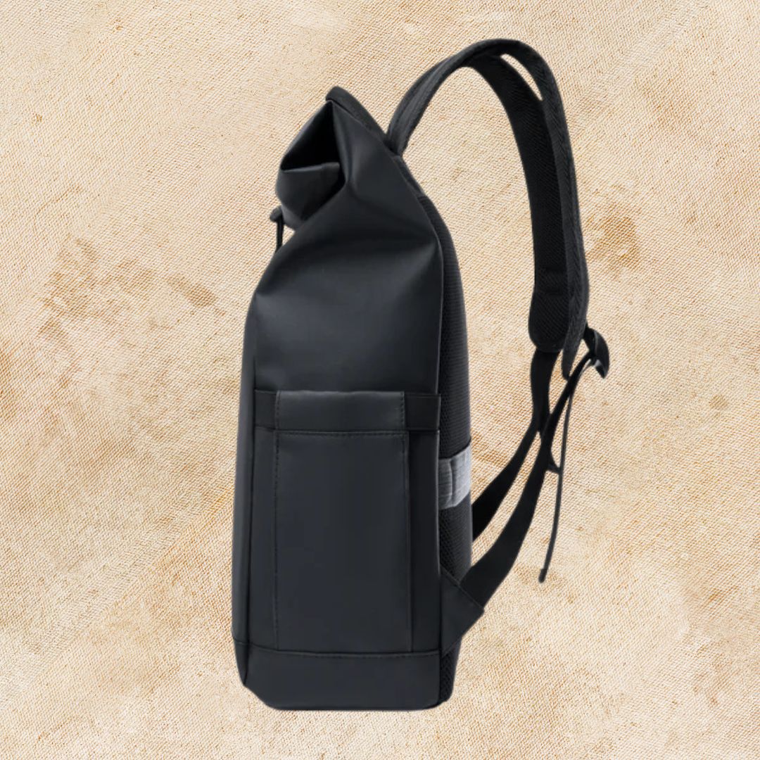 Backpack for Men ⎜ Lightweight and Water - Repellent Daypack with Roll - Top for Travelling and Everyday Use