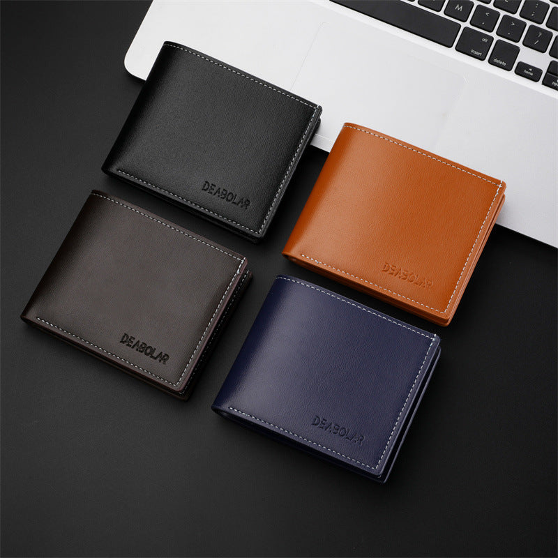 Leather Wallet for Men ⎜ Compact and Stylish Wallet with Multiple Card Compartments