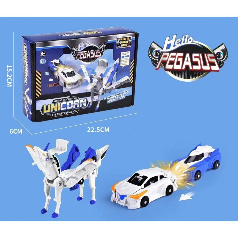Transforming unicorn cars