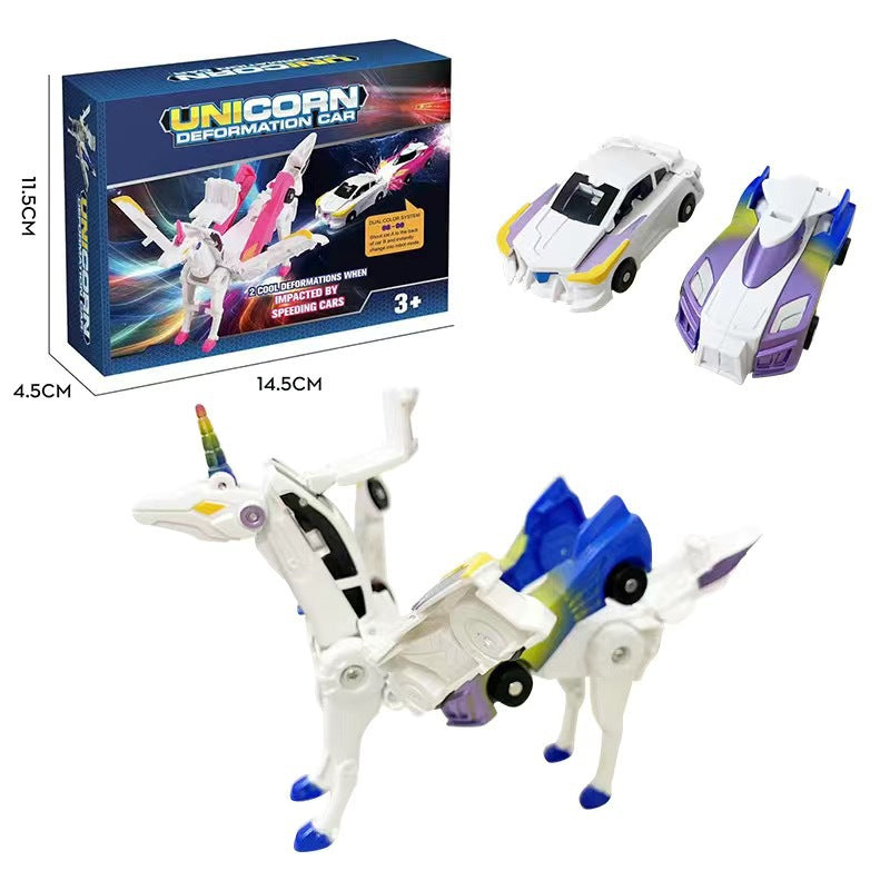 Transforming unicorn cars