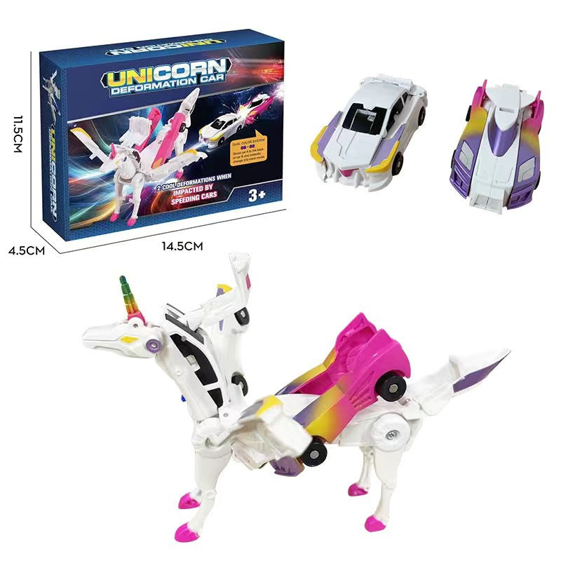 Transforming unicorn cars