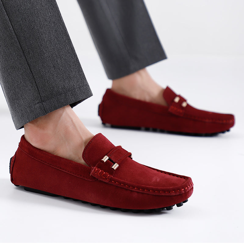 Men's Moccasins ⎜ Elegant Slip - on Shoes with a Fashionable Design for Leisure and Everyday Wear