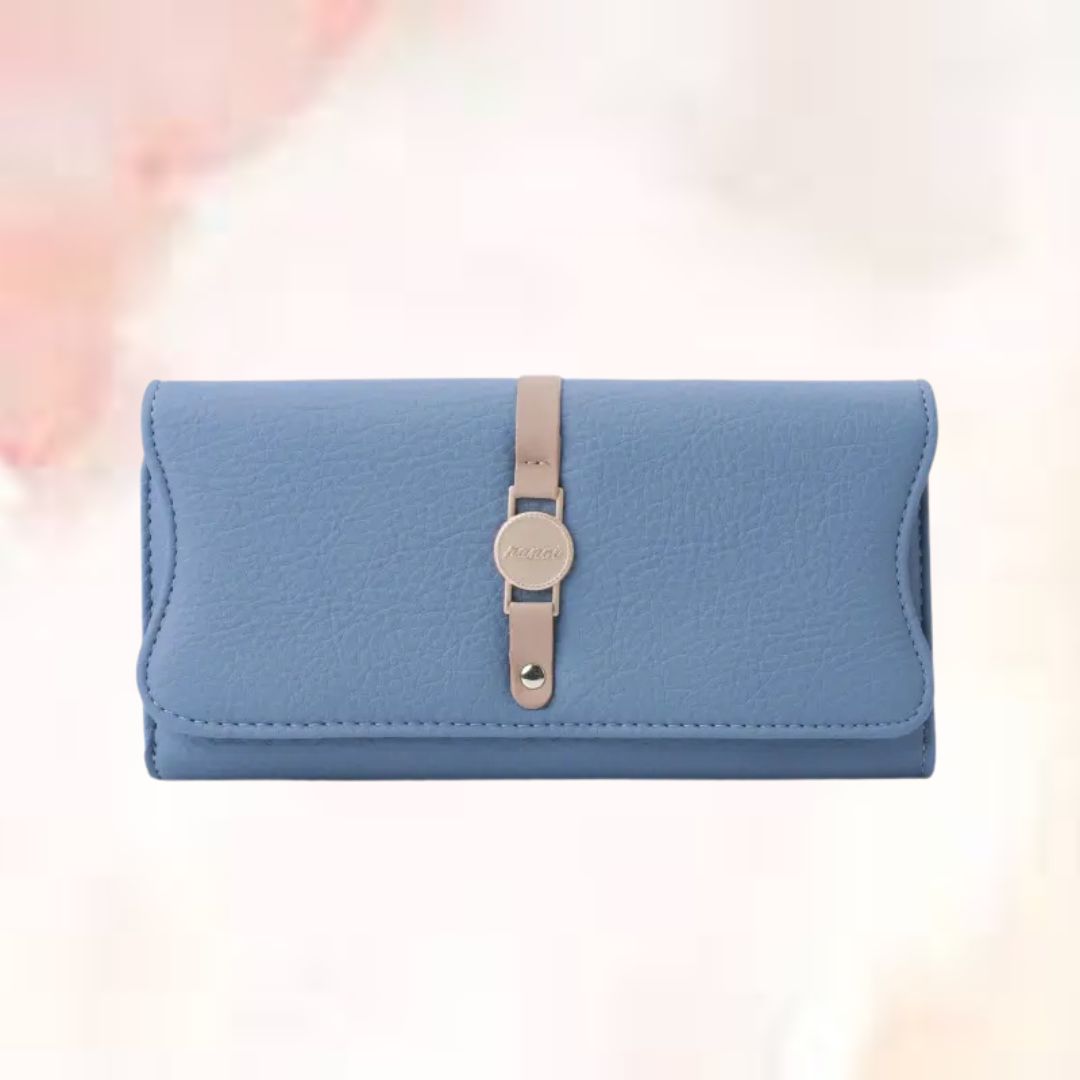 Women's Leather Wallet in Long Format ⎜ Simple and Elegant Wallet for Everyday Use