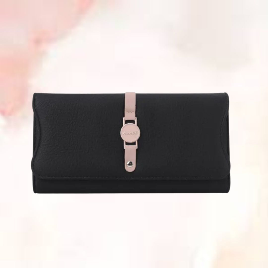 Women's Leather Wallet in Long Format ⎜ Simple and Elegant Wallet for Everyday Use