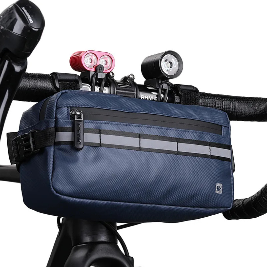 Bike Handlebar Bag with Shoulder Strap ⎜ Versatile Front Bag for Everyday Use , Leisure and Bike Tours
