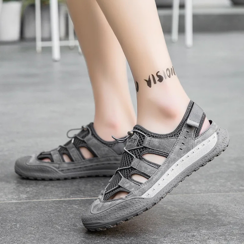 Men's Sandals ⎜ Comfortable Roman Sandals with Non - Slip Sole for Summer