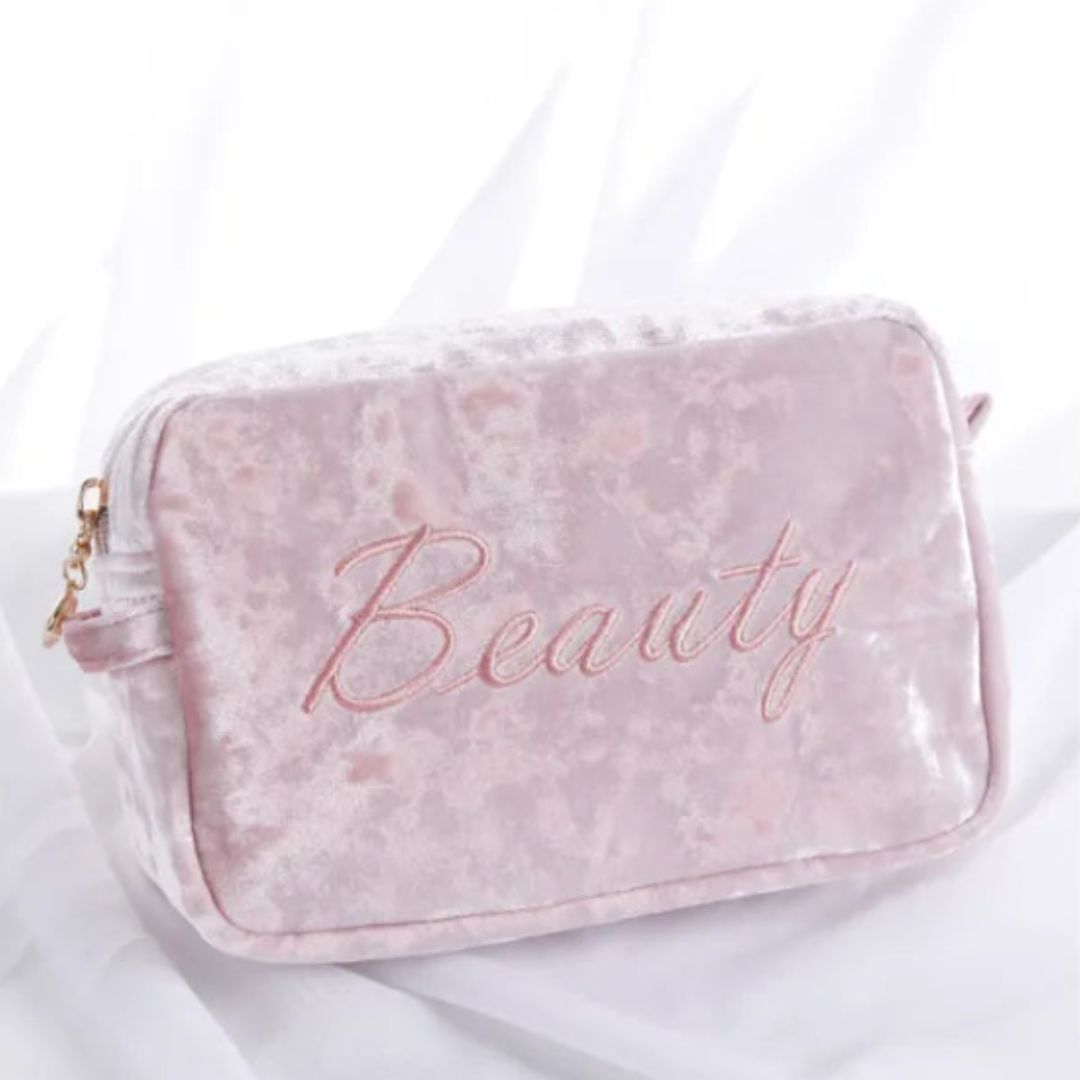 Cosmetic Bag for Women ⎜ Spacious and Portable Design with Soft Fabric and Practical Interior Organisation