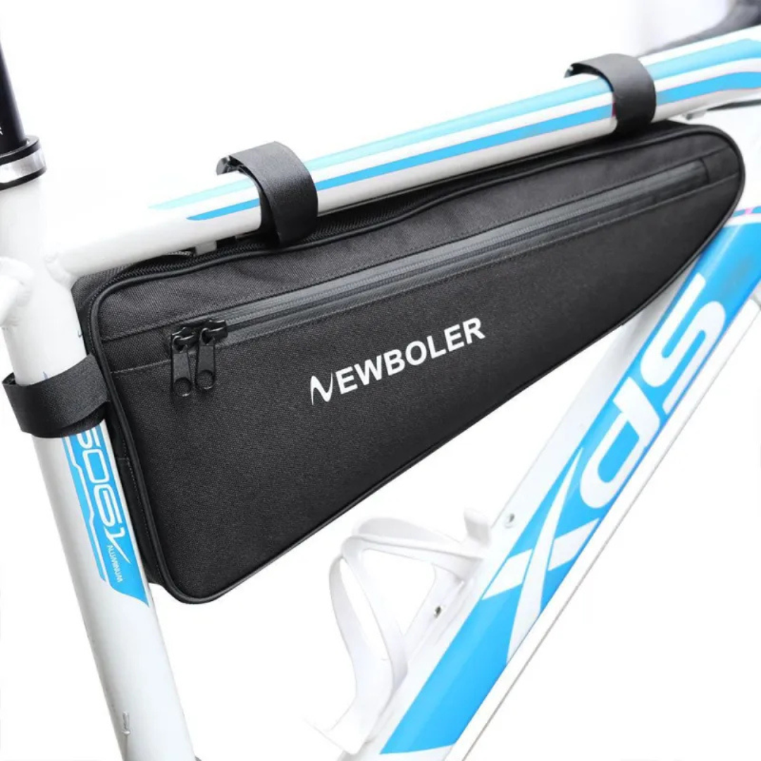 Frame Bag for Bike ⎜ Triangular Saddle Bag with Large Capacity and Water - Repellent Zip