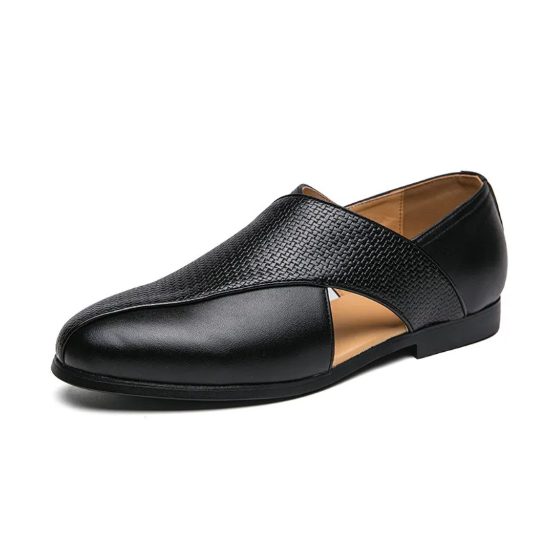 Men's Sandals ⎜ Fashionable Leather Shoes with a Breathable Design for Summer