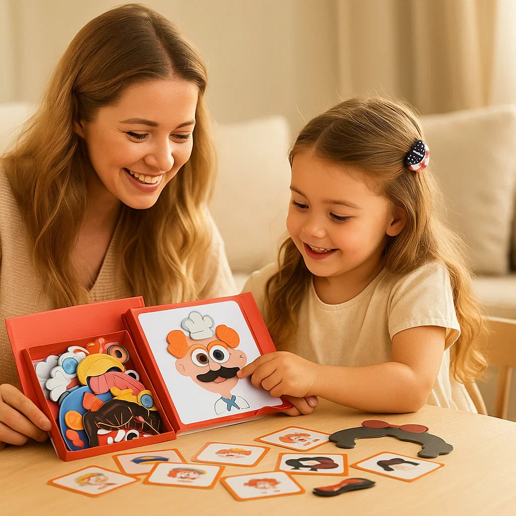 Educational Facial Expression Learning Puzzle for Children