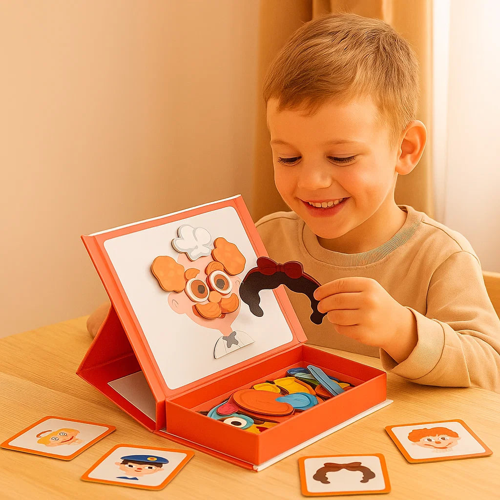 Educational Facial Expression Learning Puzzle for Children