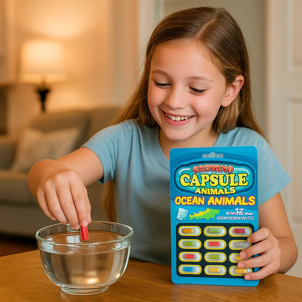 Magical Water Animal Growing Capsules