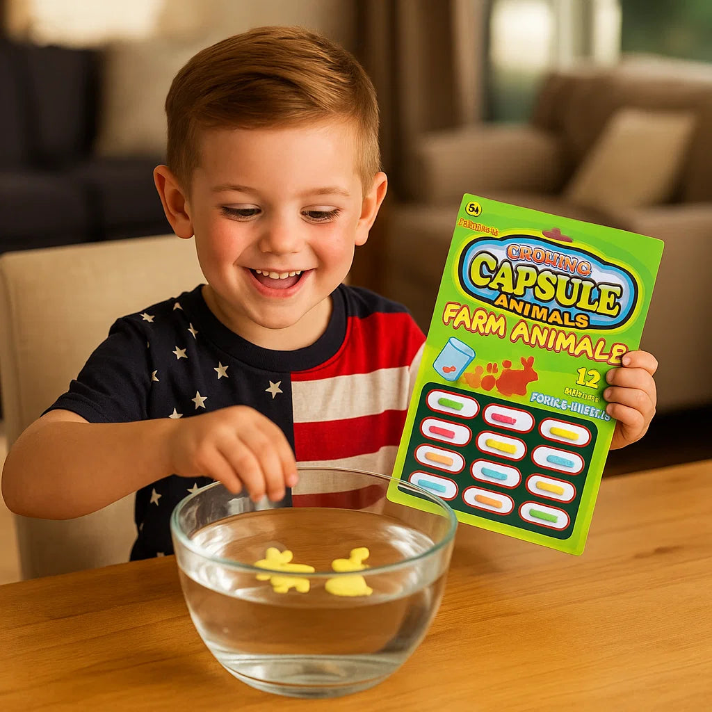 Magical Water Animal Growing Capsules