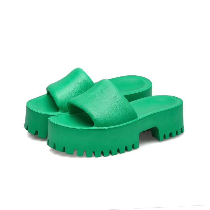 Platform Loafers for Women ⎜ Comfortable High Heels with Eva Sole for Stylish Comfort