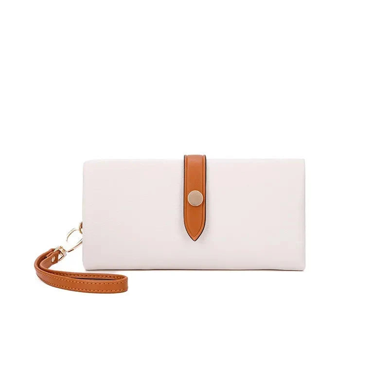 Women's Wallet ⎜ Multifunctional Clutch in Contrasting Design with Zip and Practical Compartments