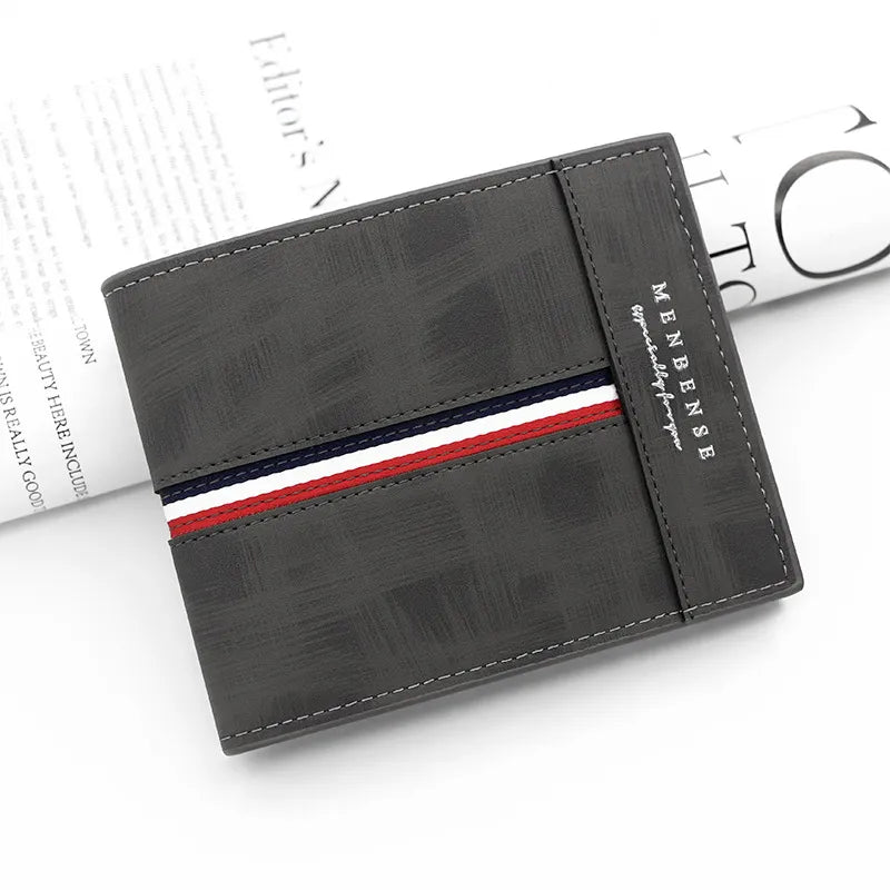 Men's Wallet with Large Capacity ⎜ Triple - Folding with Coin Pocket and Card Compartments