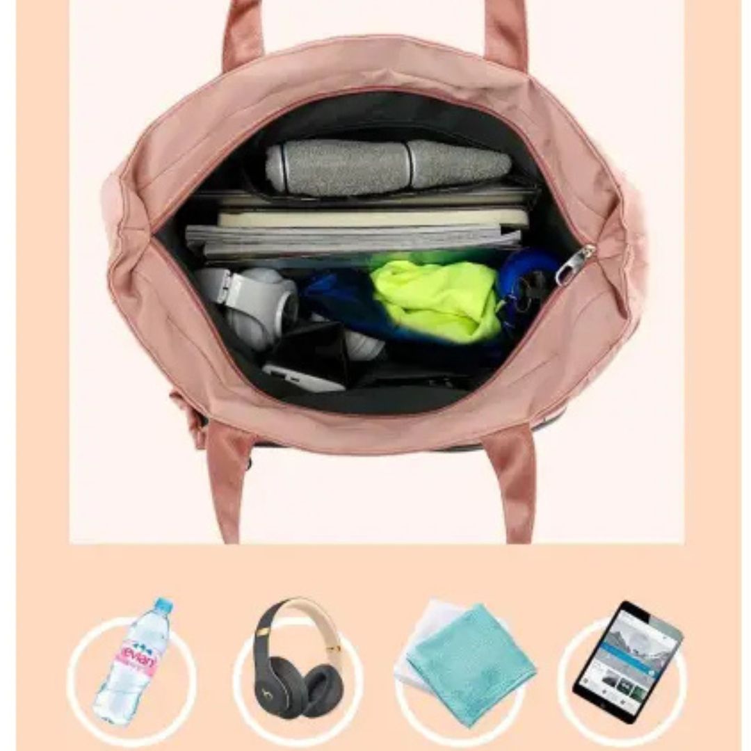 Women's Tennis Bag ⎜ Shoulder Bag with Racket Compartment and Storage Space for Sport and Leisure