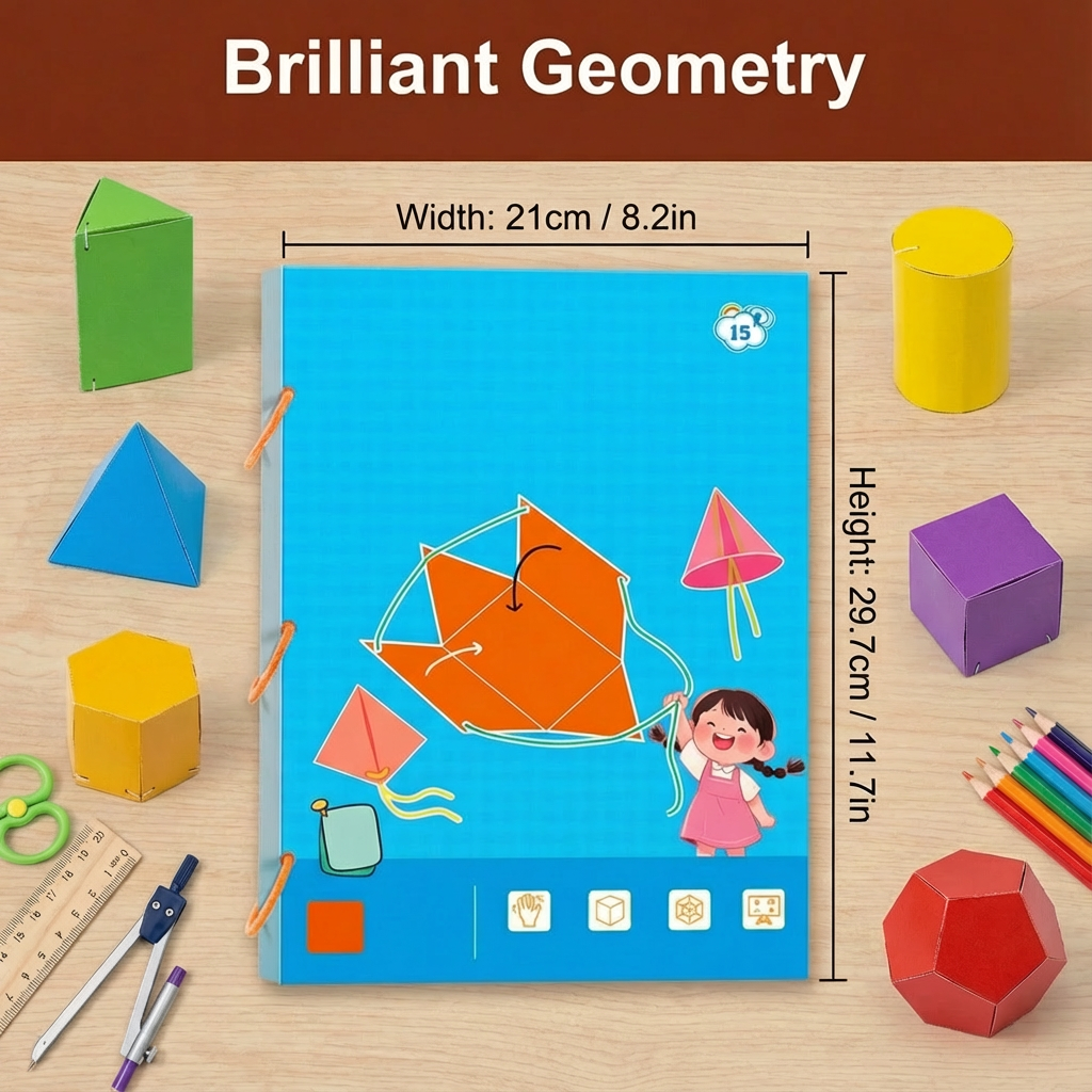 Brilliant geometry textbook for children