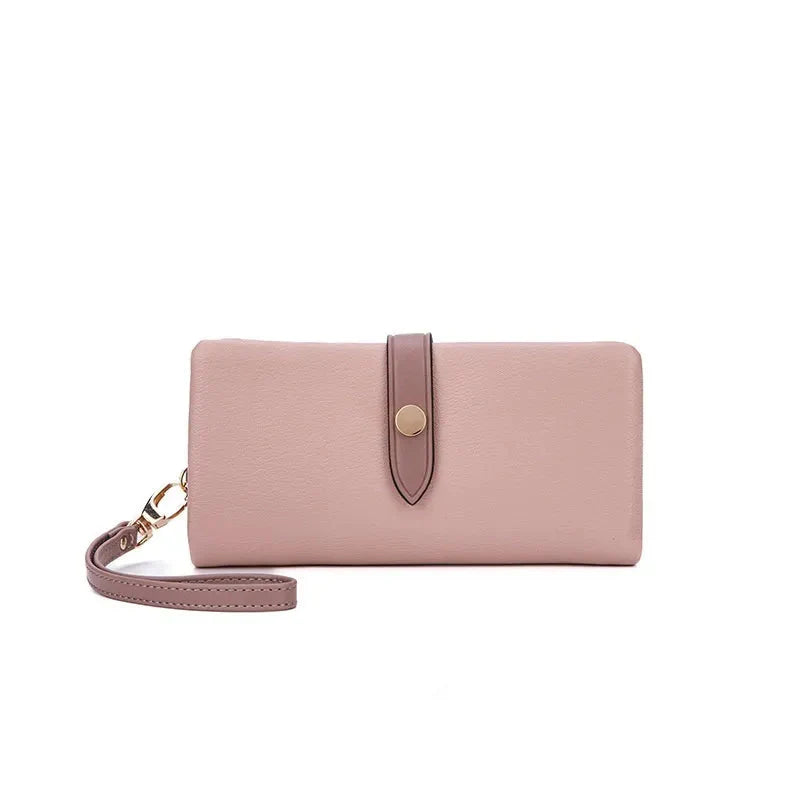 Women's Wallet ⎜ Multifunctional Clutch in Contrasting Design with Zip and Practical Compartments