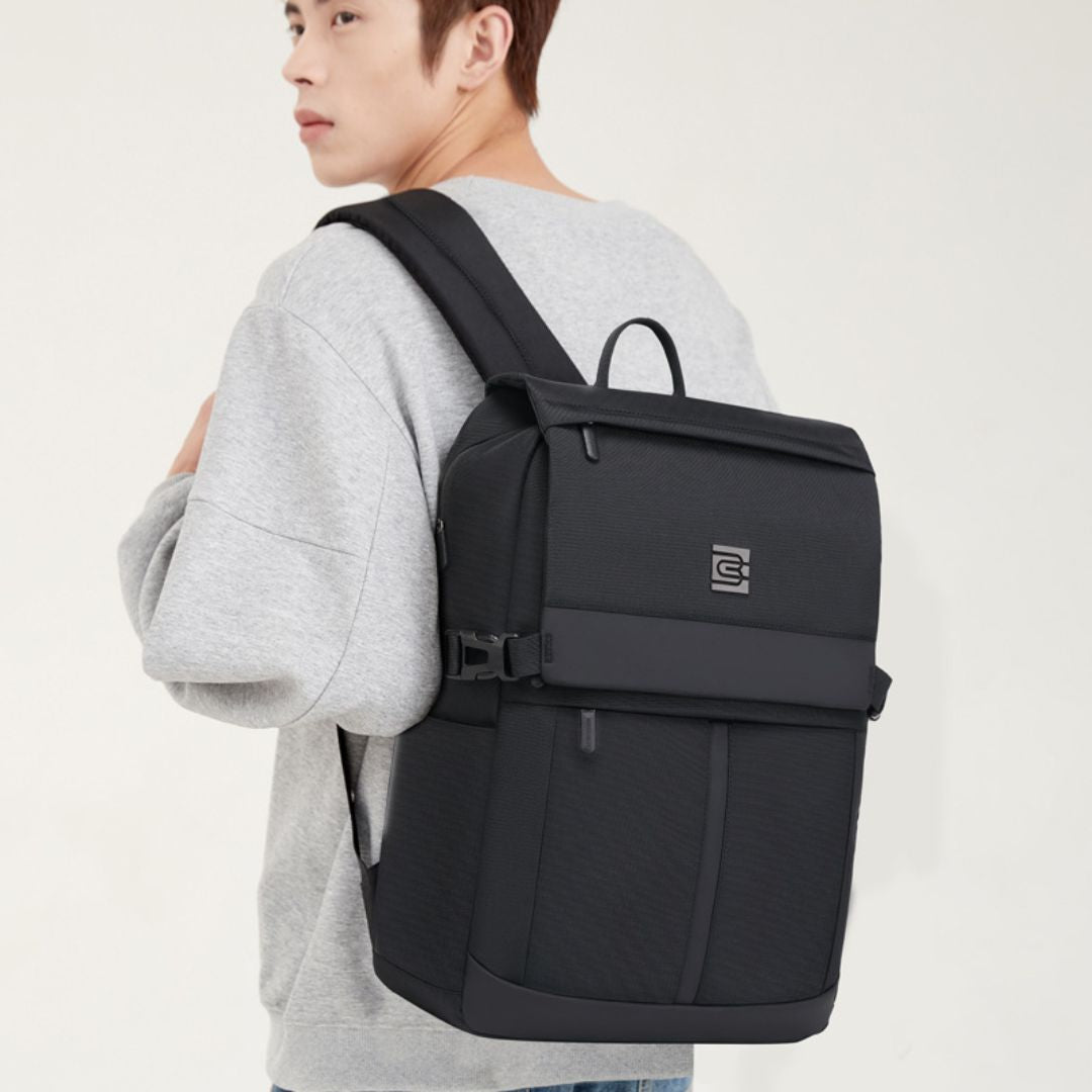 Travel Backpack for Men ⎜ Modern Business Backpack for Work and Business Trips