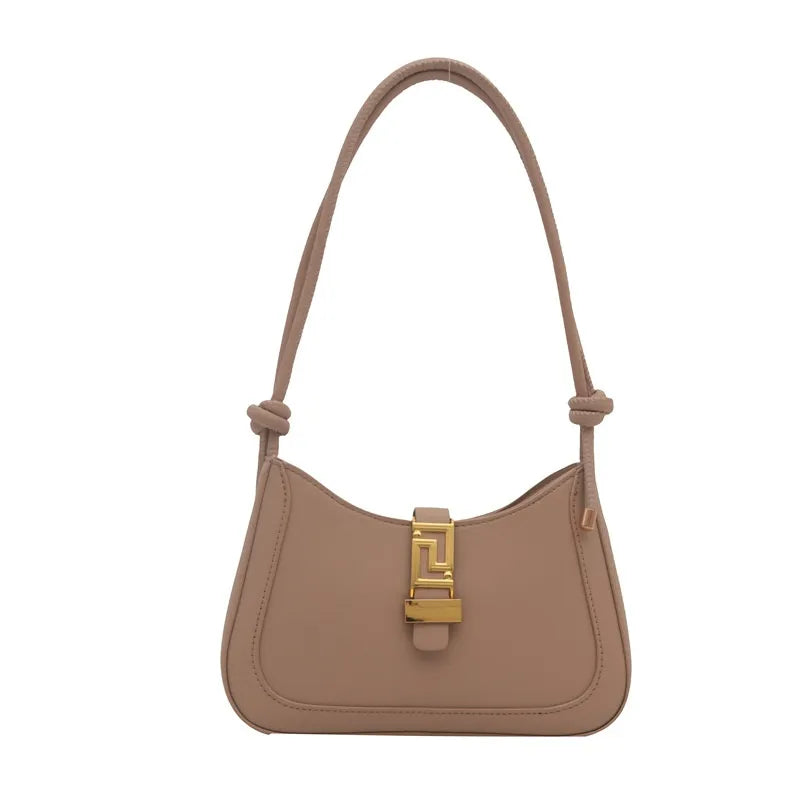 Fashionable Shoulder Bag for Women ⎜ Retro Bag with Structured Design and Practical Fastening