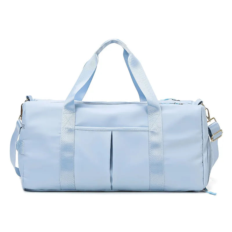 Women's Sports Bag ⎜ Large Travel Bag with Shoulder Strap and Separate Compartment for Shoes or Wet Clothes
