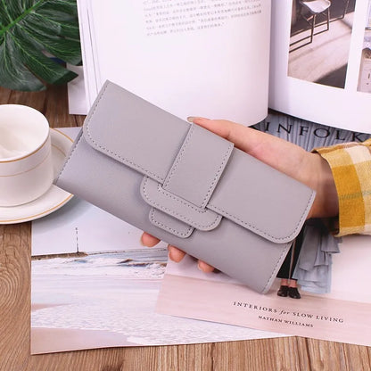 Women's Wallet in Long Format ⎜ Tri - Fold Clutch with Large Capacity for Cards and Notes