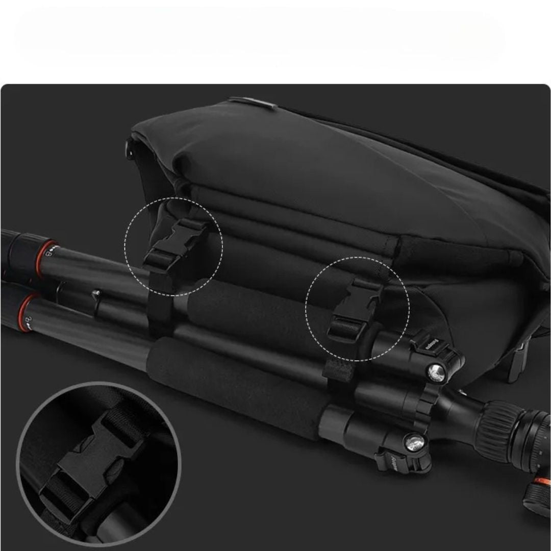 Multifunctional Shoulder Bag for Men ⎜ Sporty Chest Bag for Everyday Use and Fitness