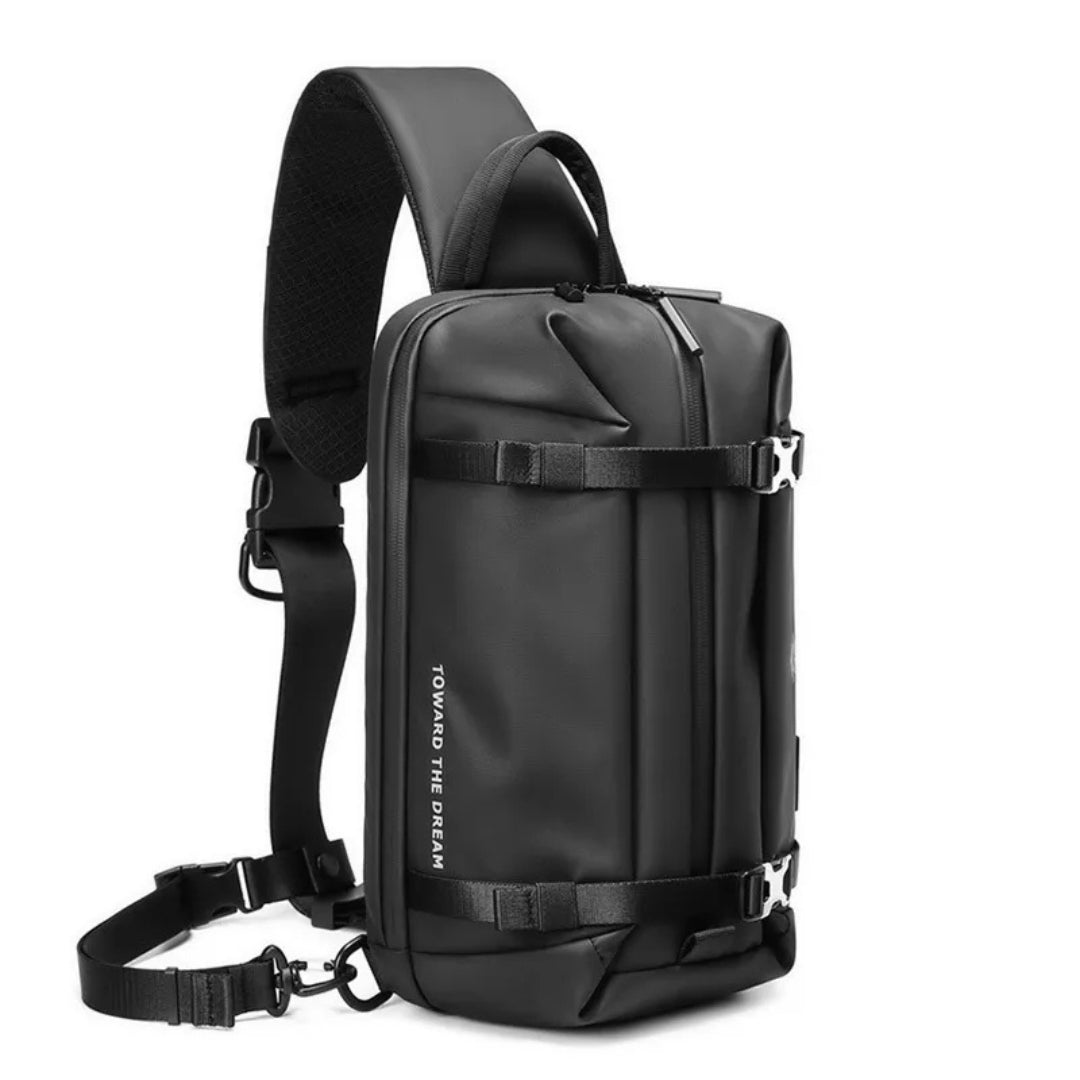 Shoulder Bag for Men ⎜ Water - Repellent Crossbody Bag Made of Oxford Fabric with Adjustable Carrying System