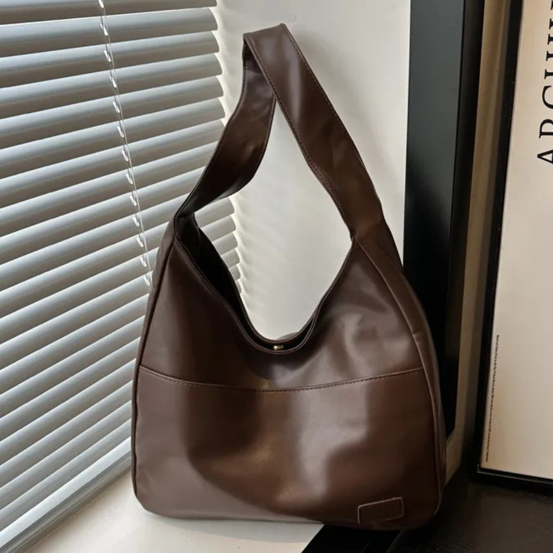 Vintage Hobo Bag for Women ⎜ Spacious Shoulder Bag Made From Pu Leather