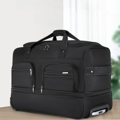 Travel Bag with Wheels ⎜ Large Capacity and Multifunctional Design for Flexible Storage Space