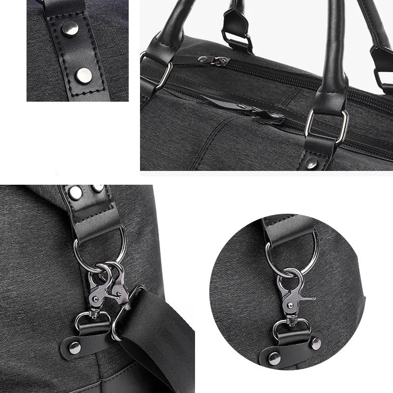 Travel Bag ⎜ Water - Repellent Weekender Bag with Large Storage Space