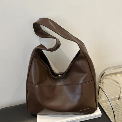Vintage Hobo Bag for Women ⎜ Spacious Shoulder Bag Made From Pu Leather