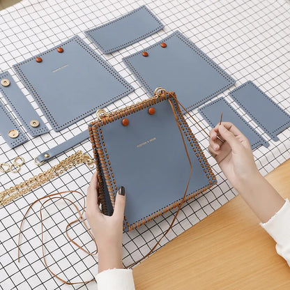 Shoulder Bag for Women ⎜ Fashionable Bag with Hand Stitch Design and Chain Strap