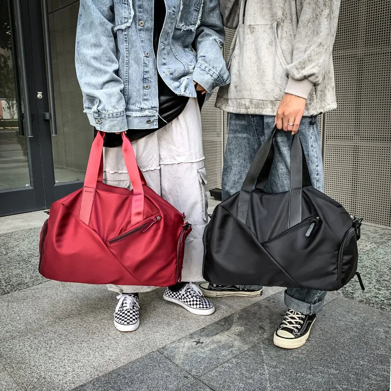Women's Sports Bag ⎜ Lightweight Travel Bag with Wet Compartment and Practical Outer Pocket for Yoga and Fitness