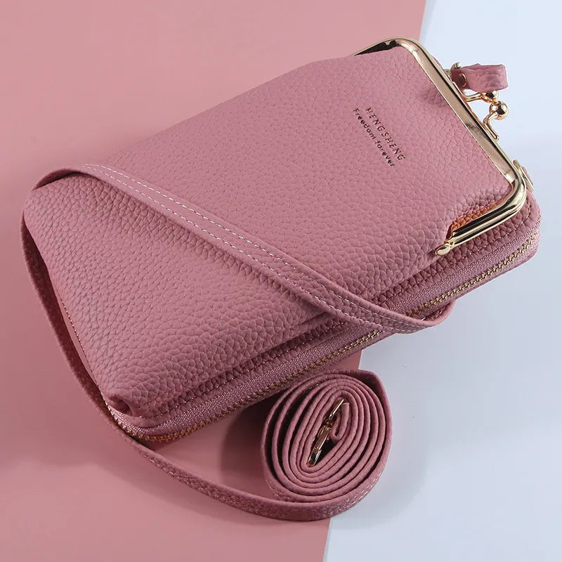 Shoulder Bag for Women ⎜ Practical Wallet with Zip and Adjustable Shoulder Strap