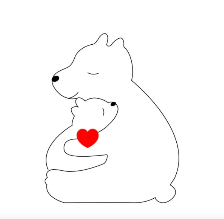 Handcrafted Personalized Bear Family