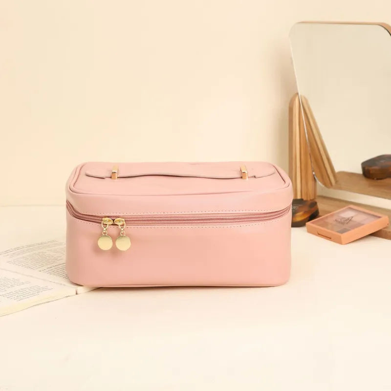 Cosmetics Bag for Women ⎜ Practical Travel Bag with Large Capacity and Carrying Handle