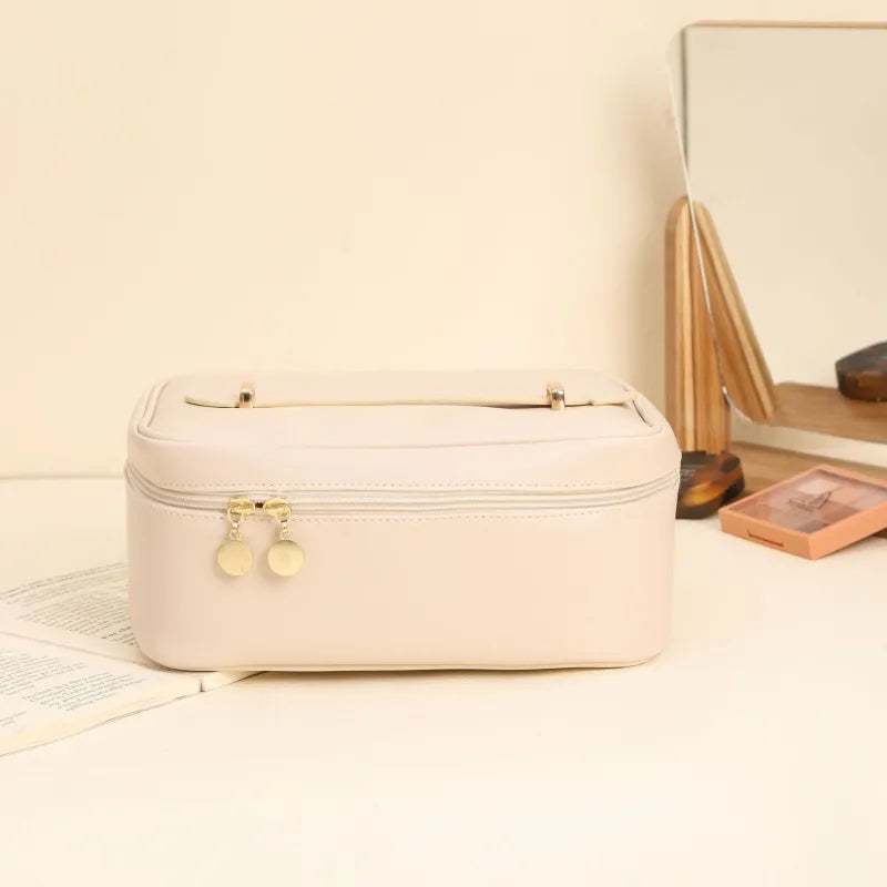 Cosmetics Bag for Women ⎜ Practical Travel Bag with Large Capacity and Carrying Handle
